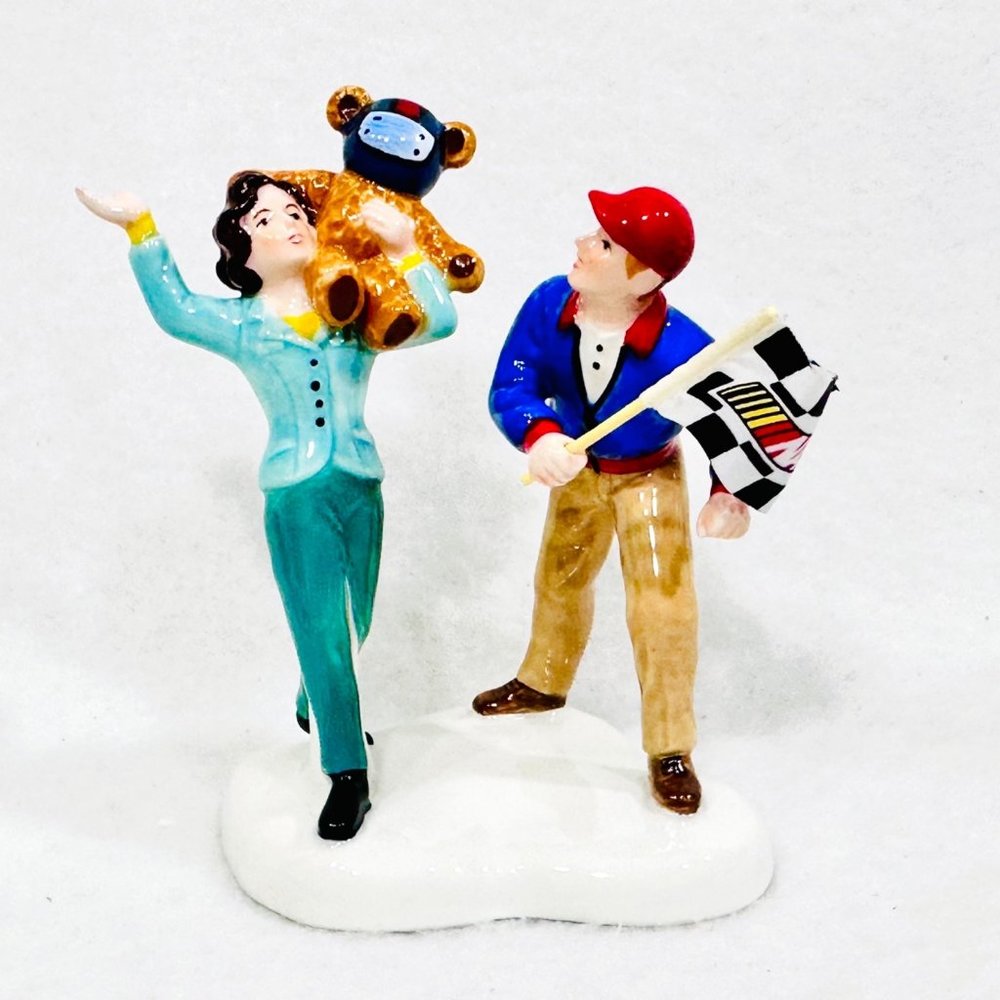 Department 56 Nascar A Day at the Races Snow Village Accessory with Box